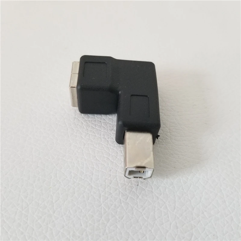 Адаптер для порта принтера USB 2 0 Type B переходник на 90 градусов под прямым углом