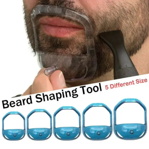 5 шт./компл. Goatee инструмент для формирования бороды мужской набор ухода за бородой