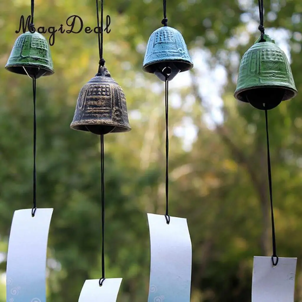 MagiDeal традиционный японский Furin Wind Chime Nambu чугунный колокольчик Iwachu колокольчики в