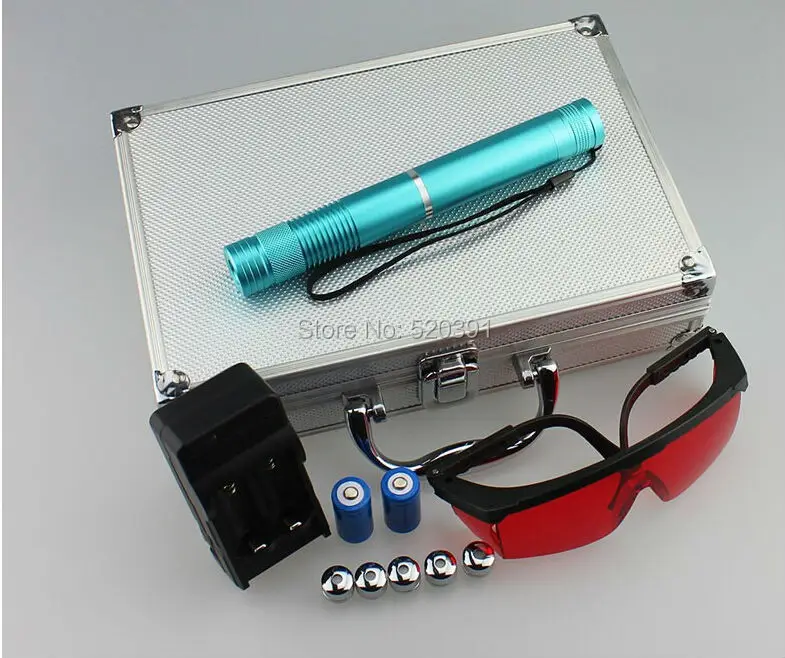 

HOT! High Power Military 500000m 500w Blue Laser Pointers 450nm Flashlight Burning Match/Burn light cigars/candle/black Hunting