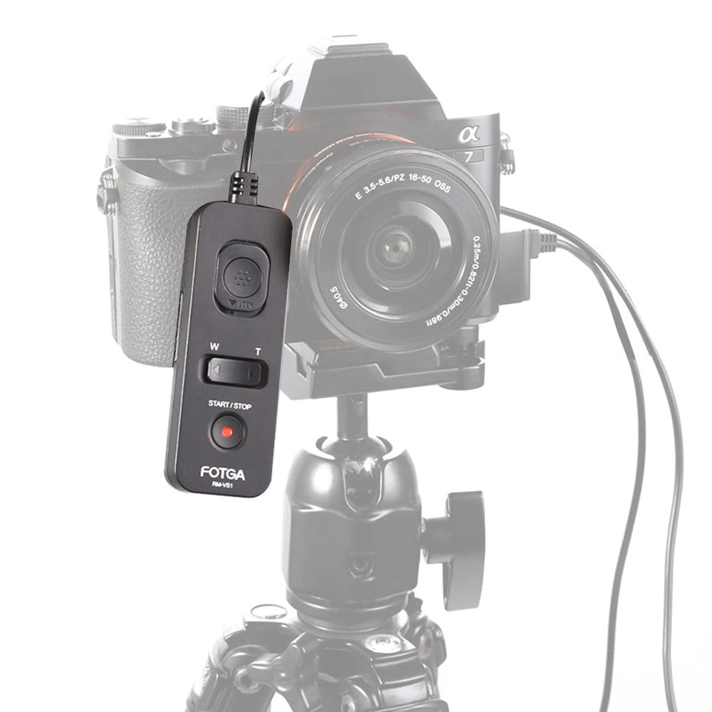 FOTGA пульт дистанционного управления для камеры Sony A58 A7R A7 A7II A7RII A7SII A7S A6000 A5000 A5100 A3000