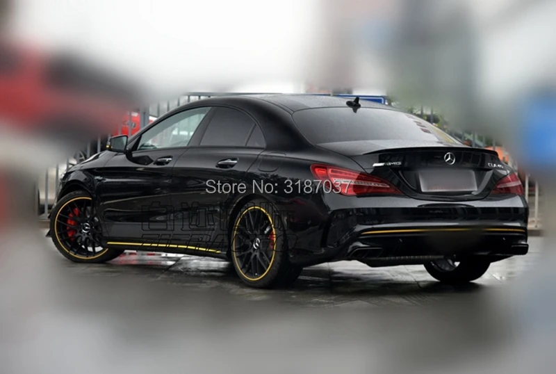Задний спойлер на крыло из углеродного волокна для Mercedes-Benz CLA W117 CLA180 CLA200 CLA250 CLA260