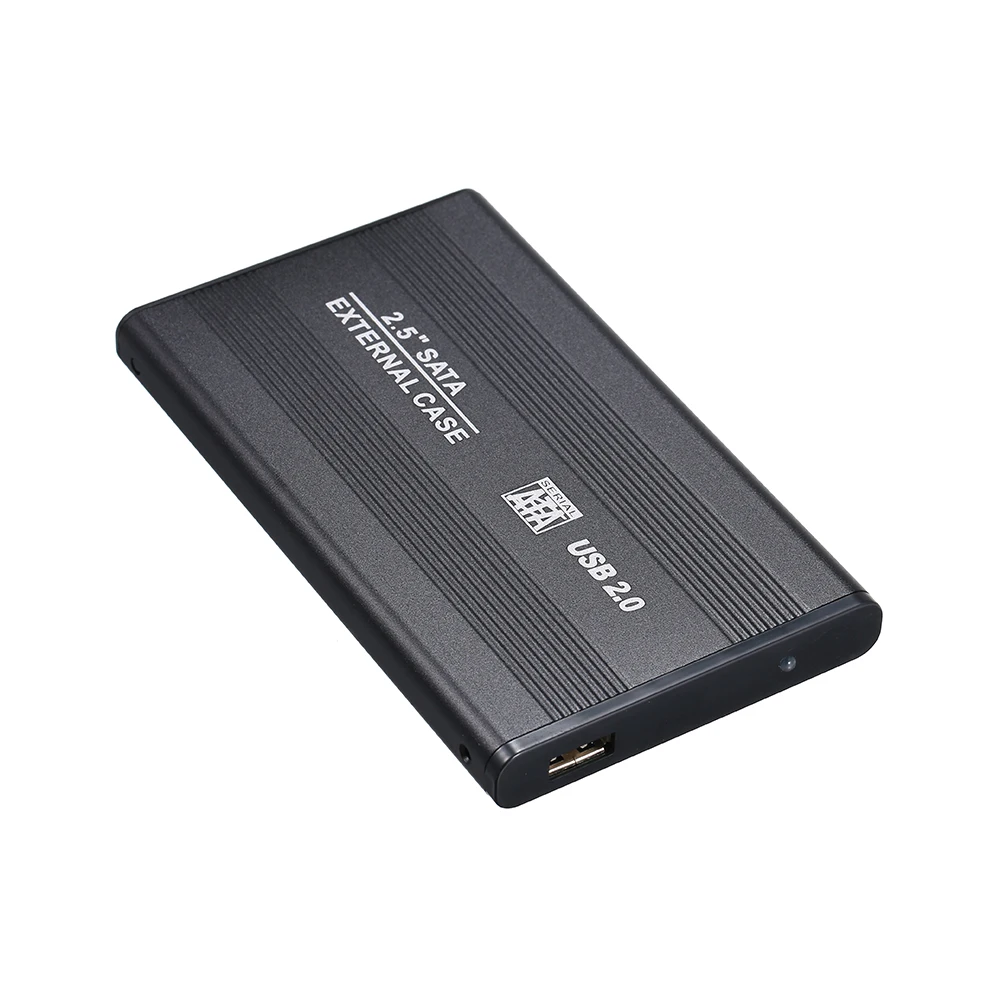 2 5-дюймовый корпус для жесткого диска USB2.0 SATA HDD конвертер адаптер Внешний 4 ТБ