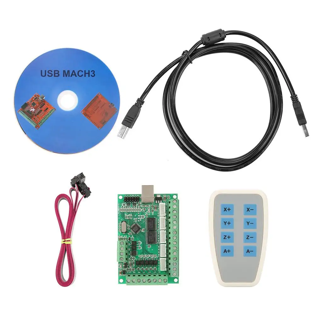 Интерфейсная плата USB CNC MACH3 карта управления движением для гравировального