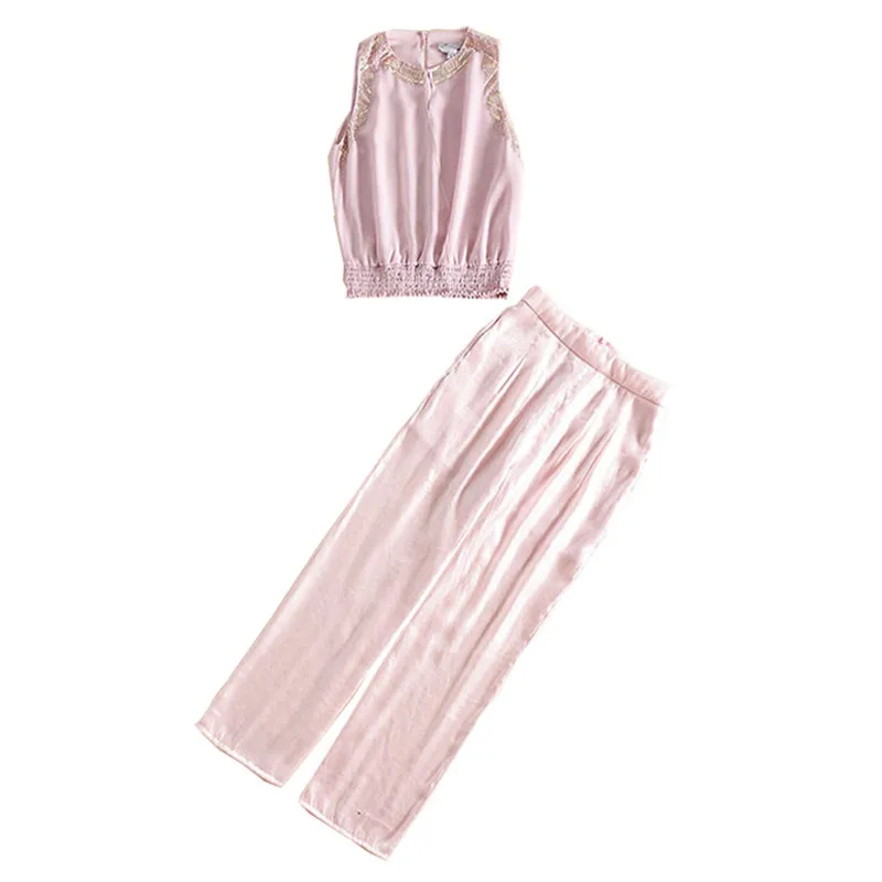 Брендовая дизайнерская подиумная Летняя женская одежда с круглым вырезом без