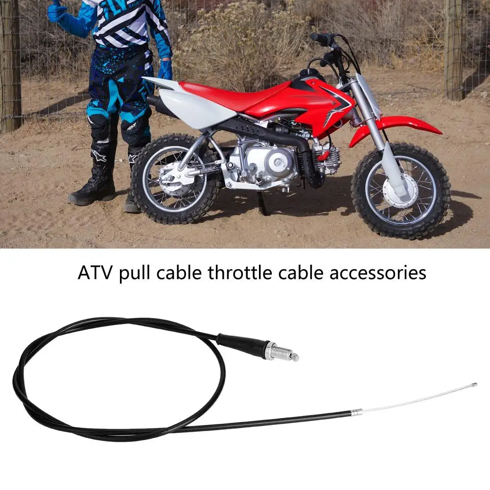 Регулируемый прямой трос 127 см ATV дроссельной заслонки Универсальный Для Honda TRAIL 90
