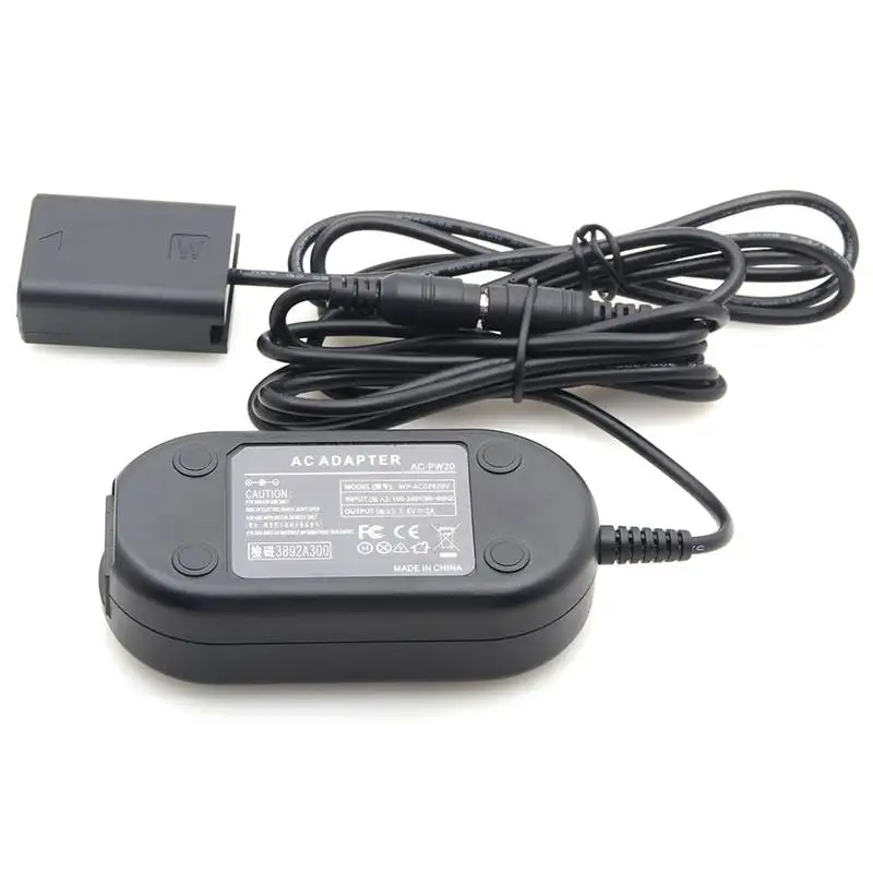 Ac Pw20 адаптер Np Fw50 зарядное устройство для Sony A6000 A6300 A6500 A3000 A5000 A7 A7S Ii A7R A99 Nex 5N 5R