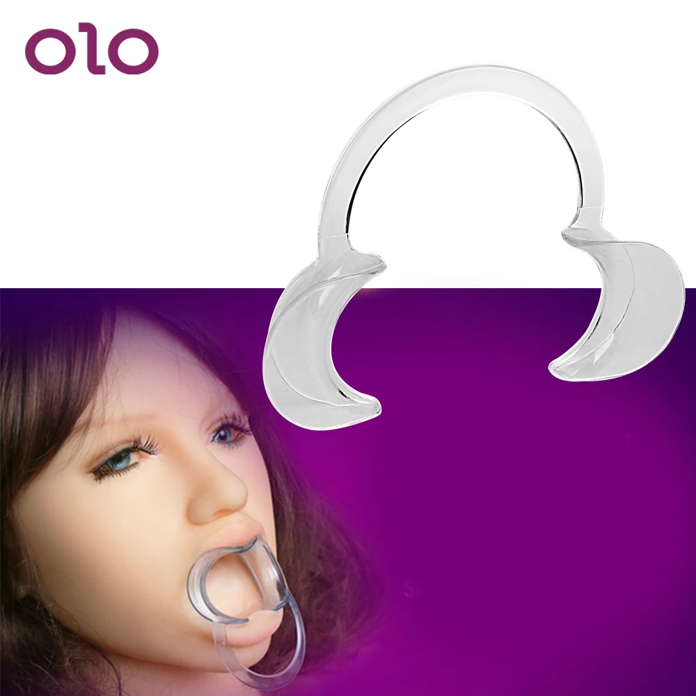 OLO открытый рот кляп оральная фиксация оральный секс SM Связывание Фетиш игры для