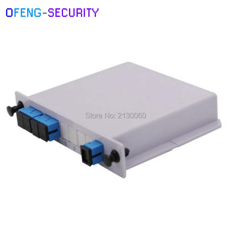 SC UPC PLC 1X4 распределитель волоконно оптический блок FTTH разделитель коробка divisor de