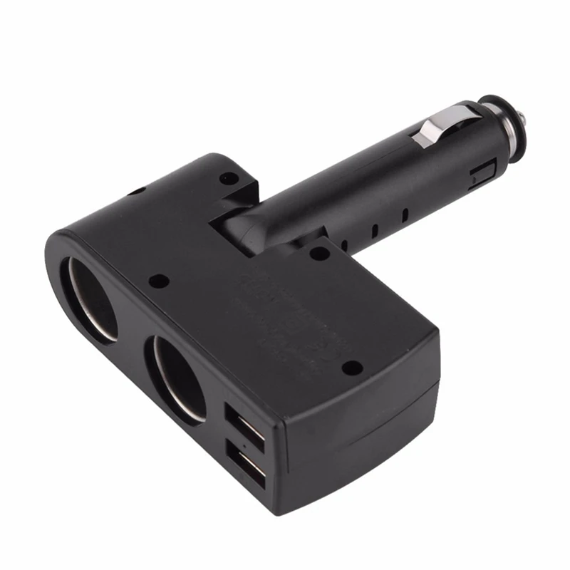 Quelima Qc3.0 двойной Usb Автомобильное зарядное устройство питания Двойные розетки