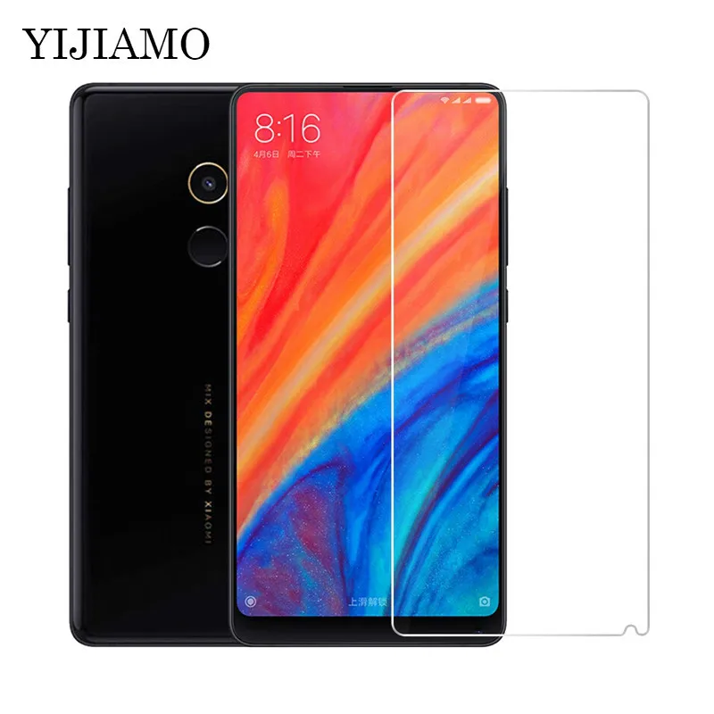 Защитная пленка 2.5D для Xiaomi Mix 2 защита экрана 9H закаленное стекло премиум класса