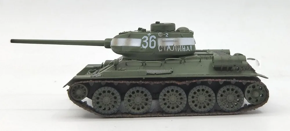 Для литья под давлением Второй мировой войны советский T34 бак 72 до 85 Elysium диорама в