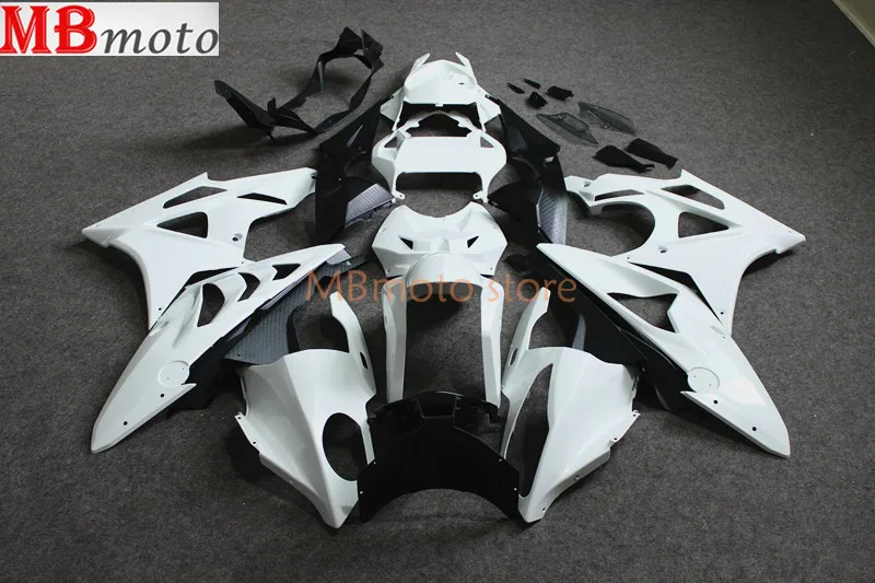 Черный и белый Неокрашенный мотоцикл для S1000RR ABS пластиковый комплект обтекателя