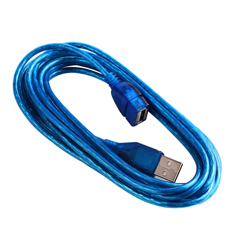USB 2 0 Мужской и Женский кабель удлиненный удлинитель 1 м/3 М медный провод шнура для