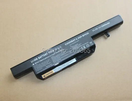 HSW 6 ячеек 4400mAh аккумулятор для ноутбука Clevo C4500 C4500Q C4501 C4505 W150 | Компьютеры и офис