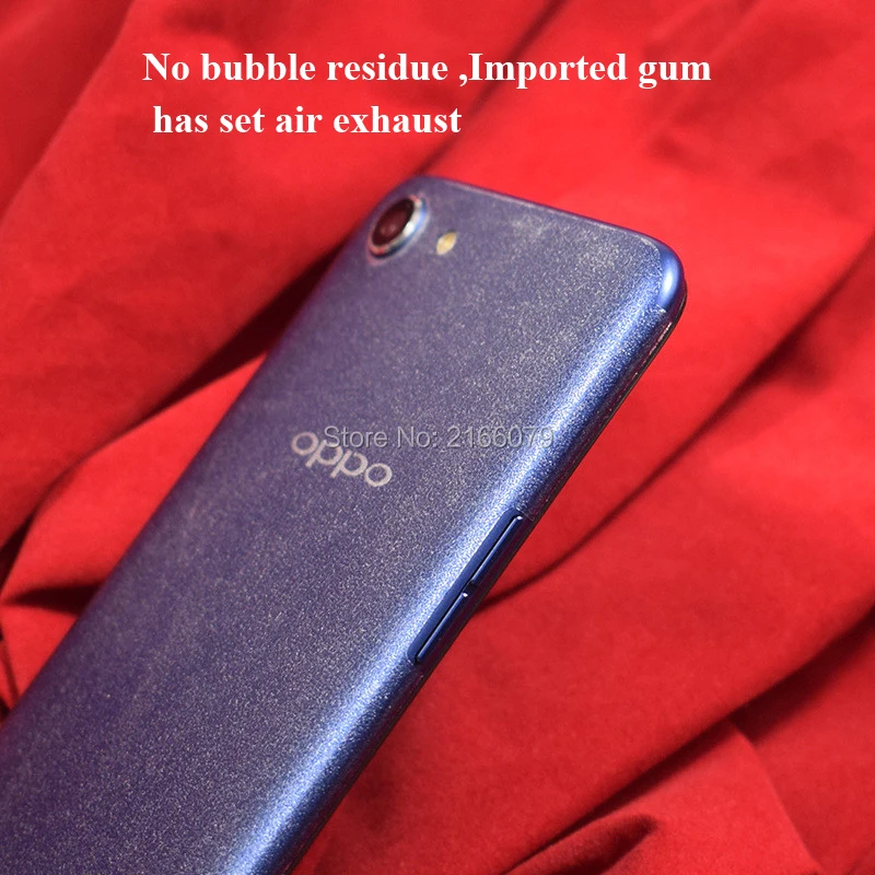 For OPPO A83 / A1 5.7&quot Full Cover Back Carbon Fiber Grid Leather/ Cat Eyes Sticker Durable Transparent Screen Protector Film | Мобильные