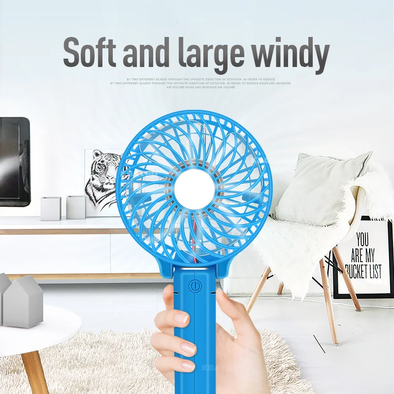 Hand Fans Electric Personal Foldable Battery Operated Rechargeable Handheld Bar Desktop | Бытовая техника