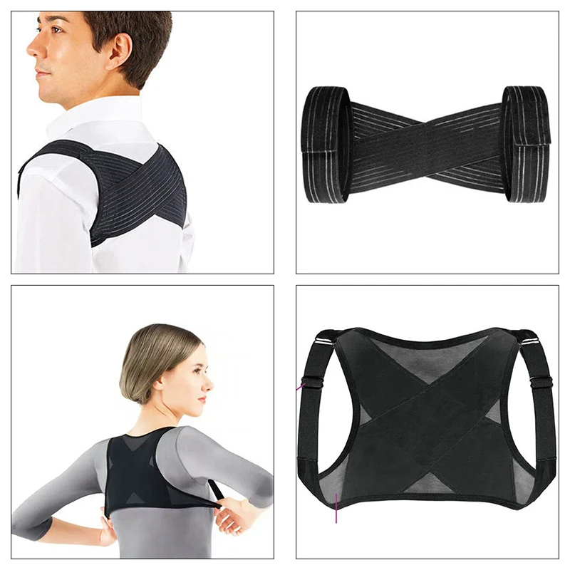 

Foot care Adjustable Back Posture Corrector Male Female Magnetic Therapy Shoulder back support Back Brace belt relief back pain