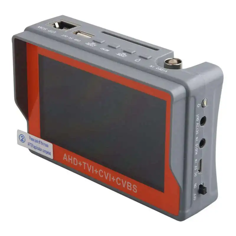 4 в 1 Cctv тестер поддержка 720 P/1080 P/3.0Mp/4.0Mp/5 0 мегапиксельная Ahd Tvi Cvi и Cvbs аналоговая