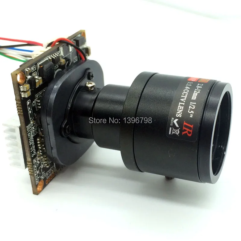 CCTV видео безопасности 1080P 2.0MP Мини HD H.264/H.265 IP камера ONVIF 2 8 12 мм ручной