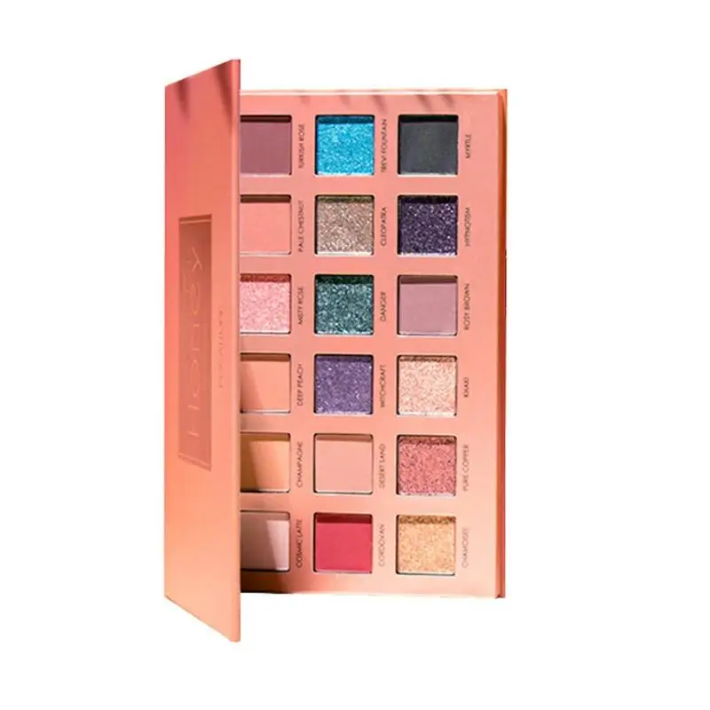 Новые блестящие тени для век Beauty палитра пигментных теней водостойкие мерцающие