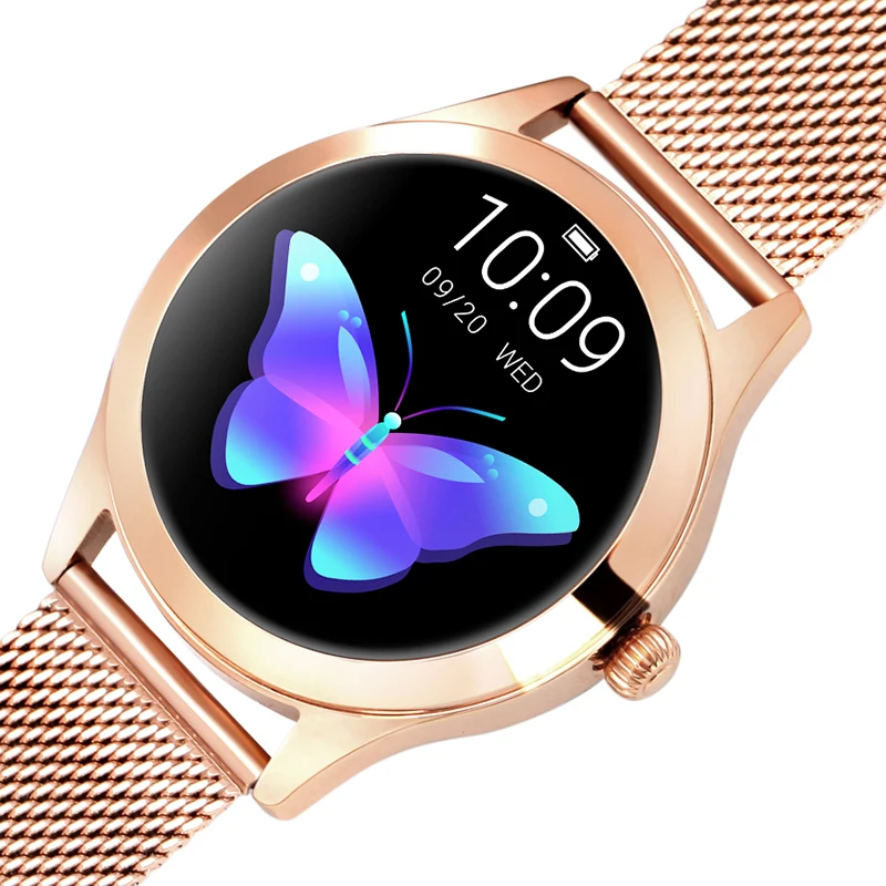 Смарт часы KingWear KW10 1 04 дюймов Bluetooth 4 0 водонепроницаемые женские с монитором