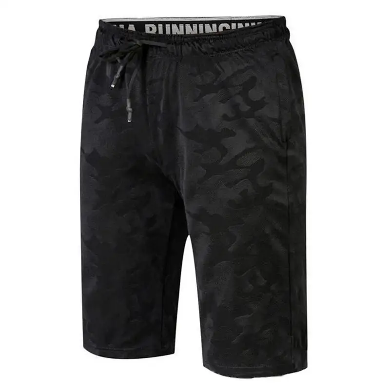 2019 Summer Men's Dark Print Camouflage Short Pants Running Fitness Quick-drying Breathable Half Casual Sports Men Shorts | Мужская