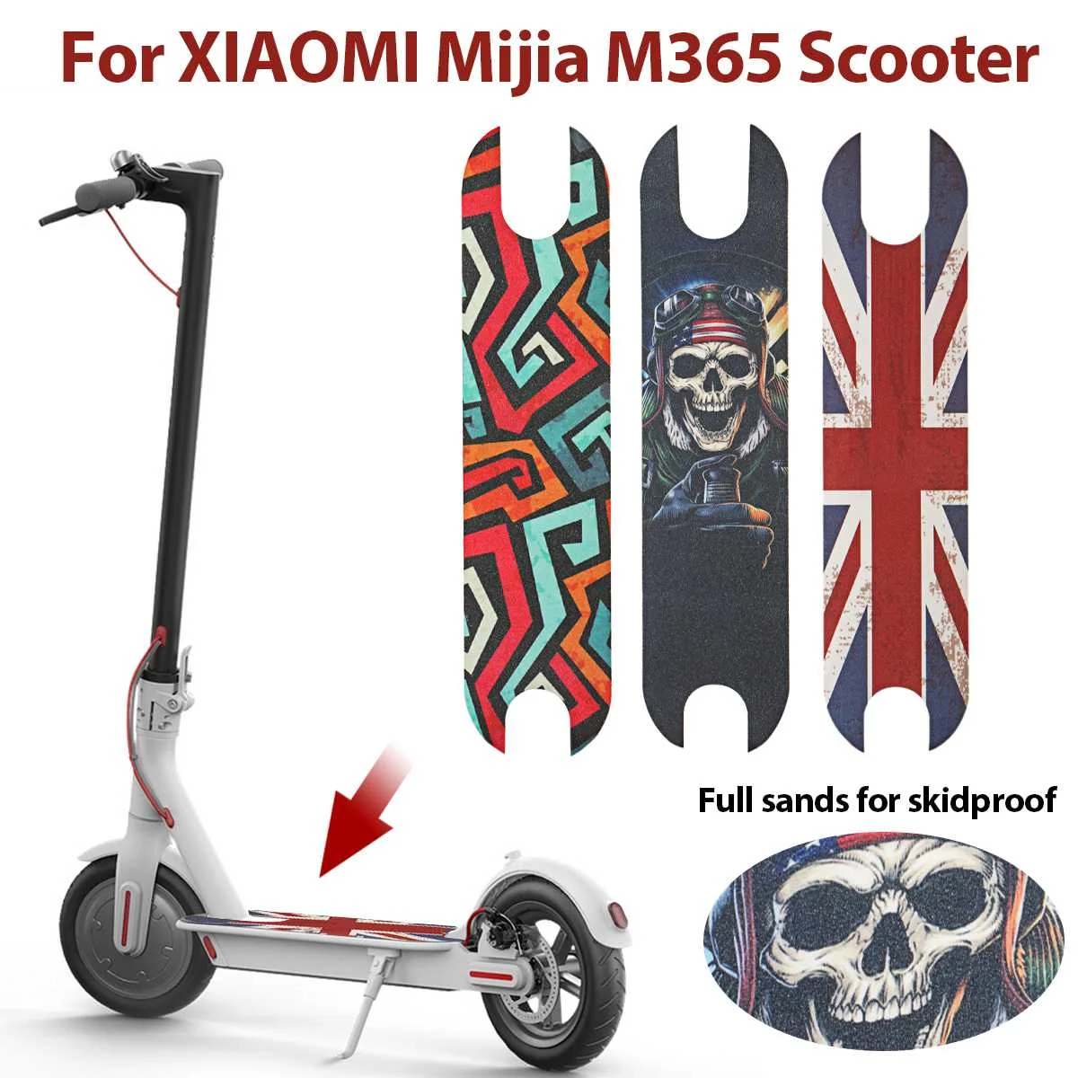 Самодельные наклейки на педали для скутера наждачная бумага лента XIAOMI Mijia M365