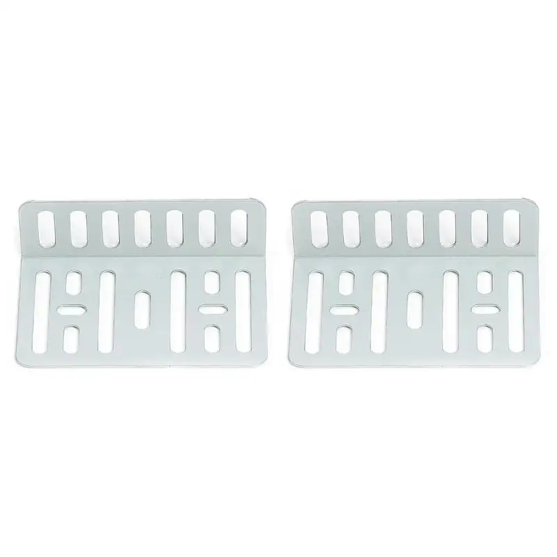 Пара металлического серебристого универсального крепежного кронштейна DVD/CD