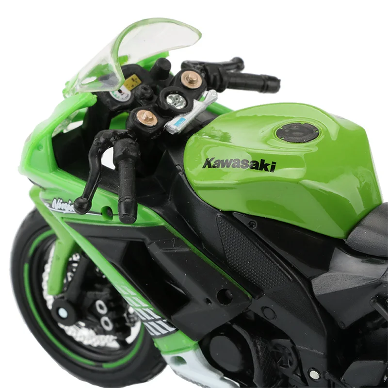 Maisto 1:18 сплава Мотор велосипед Модель игрушечный ниндзя ZX 10R мотоцикл модели