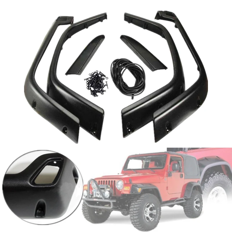 2019 Новинка 6 шт./компл. для Jeep 98 06 Wrangler TJ 7 дюймов широкая стильная защита