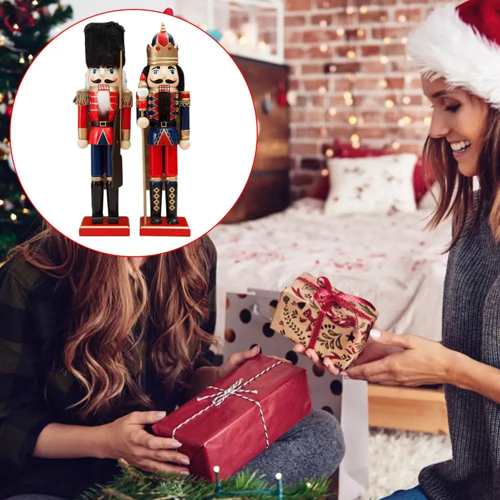 Деревянные поделки 38 см красивый гайковерт форма солдата марионетка