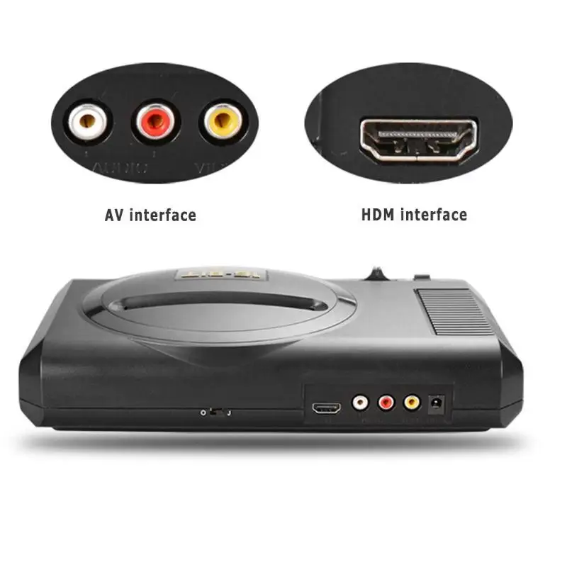 Игровая консоль HDMI + AV 16bit 4 K Game Palyer w/2 4G двойной геймпад | Электроника