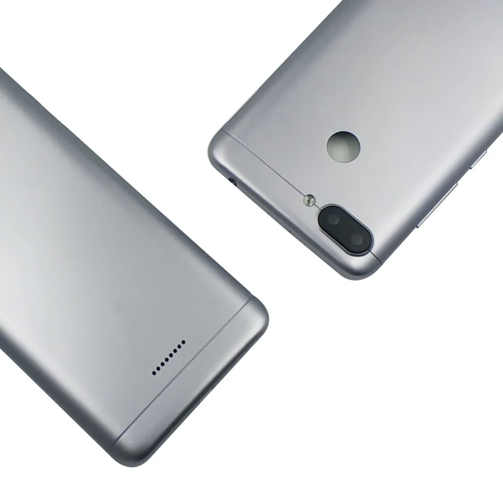 Задняя крышка для Xiaomi Redmi 6 оригинальная задняя батарея камеры стеклянные