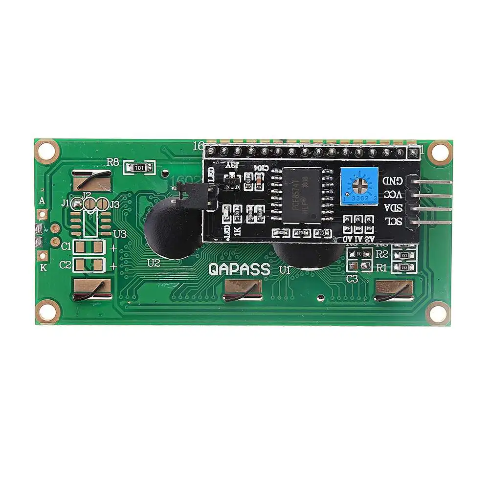 LEORY IIC/I2C 1602 Синяя подсветка ЖК дисплей экран модуль для Arduino mart электроники