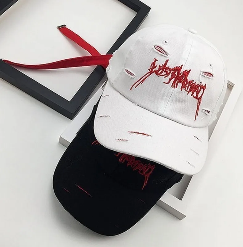Отверстия Мода Горячая Распродажа бейсболки женские кепки мужские Casquette Homme
