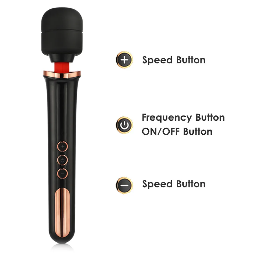 360 Rotation AV Magic Stick Vibrator for Woman G Spot Clitoris Stimulation Dildo Sex Toy For Women Vaginal Masturbation | Красота и