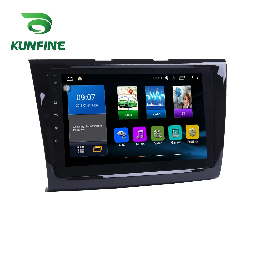 Восьмиядерный 1024*600 Android 8 1 автомобильный DVD GPS навигационный плеер Deckless стерео для