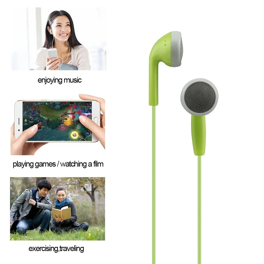 CHYI горячая мобильный телефон в ухо проводные наушники затычки для ушей прямые