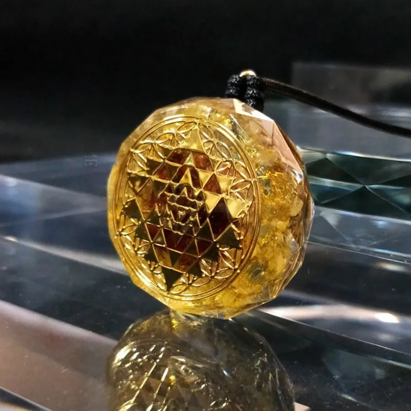 AURAREIKI Orgonite кристалл энергия кулон ожерелье Исцеление помощь любовь счастье для