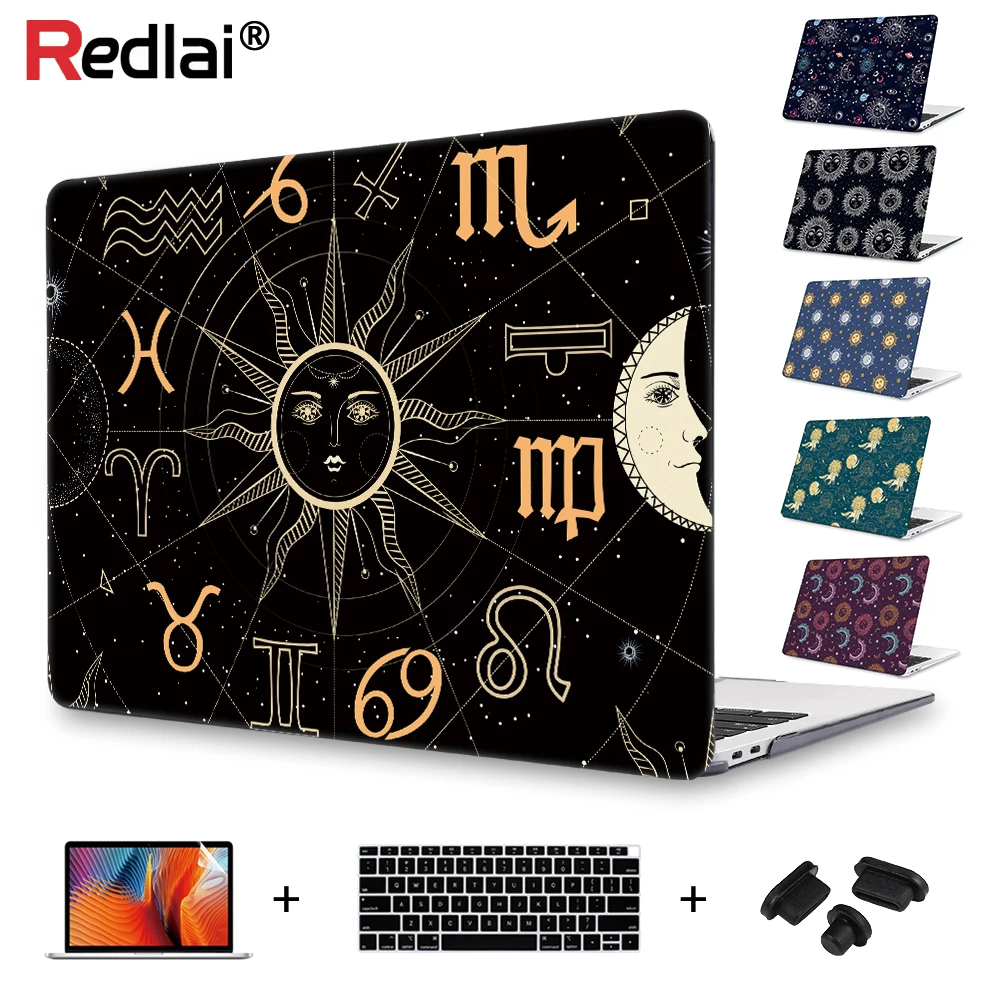 Чехол для MacBook 12 &quotAir 13 дюймов 2018 Pro retina 15&quot сенсорная панель пластиковая твердая