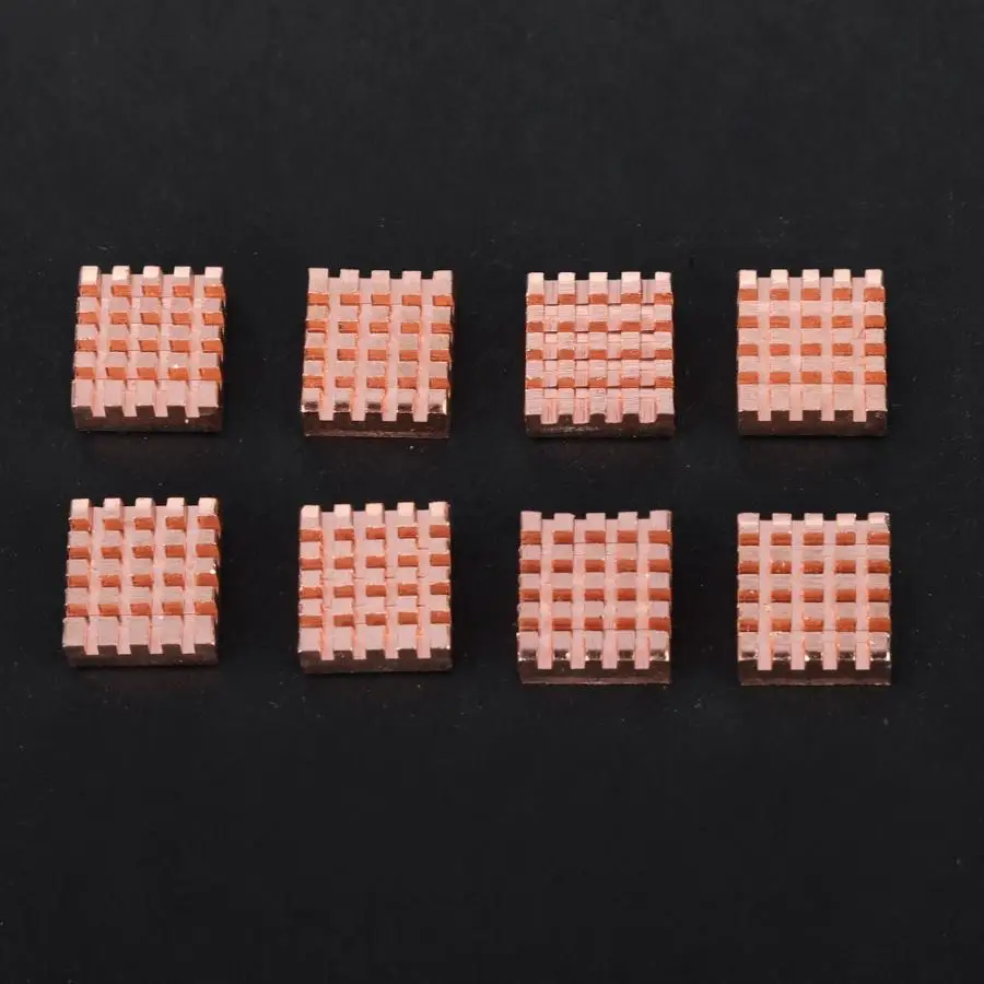 8 шт. PCCooler RHS-03 из чистой меди RAM теплоотвод охлаждающий ребро радиатор для