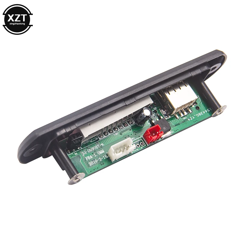 Плата mp3 декодера с Bluetooth 5 В 12 автомобильный комплект MP3 плеера FM радио TF USB 3 мм WMA AUX