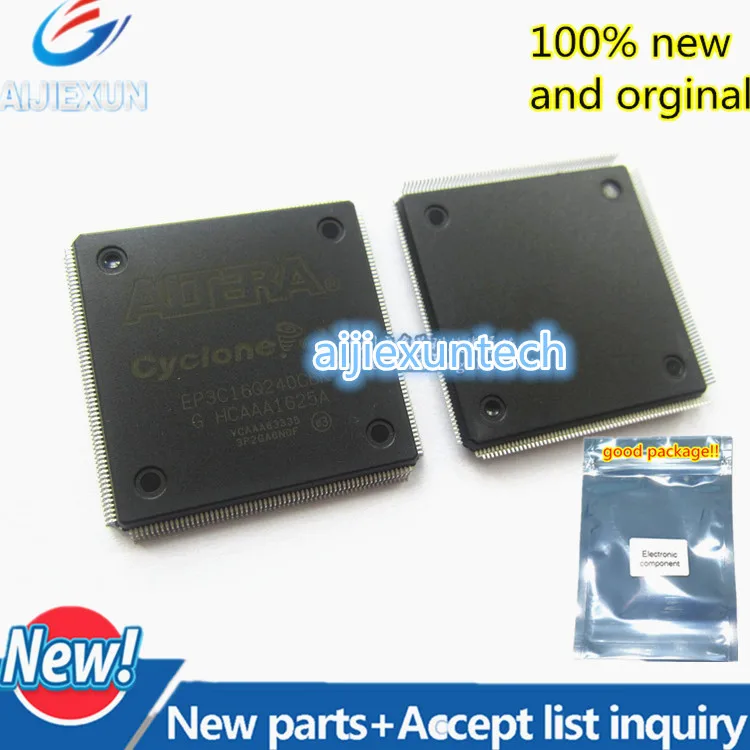 

1 шт. 100% новый и оригинальный EP3C16Q240C8N EP3C16Q240C8 QFP Cyclone III недорогой FPGAs в наличии