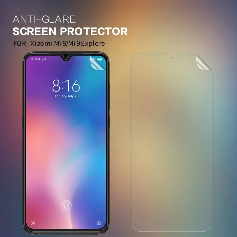 Защитная пленка для экрана Xiaomi Mi 9 Mi9 Pro 5G Explorer NILLKIN Супер прозрачная/матовая