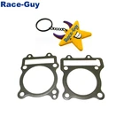 Прокладка головки блока цилиндров двигателя Zongshen, для двигателя Z190, 2 в, 190cc, питбайка, грязи