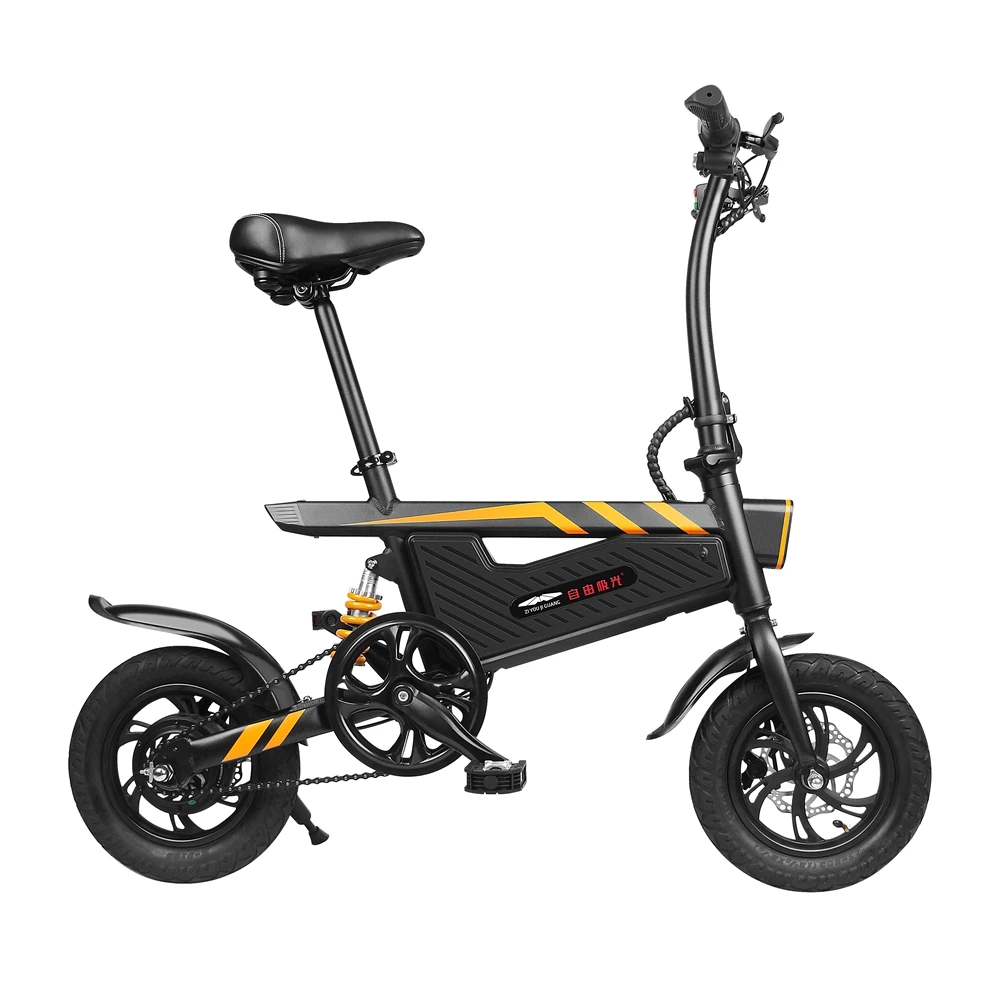 Ziyoujiguang T18 IP54 Waterproof Motor Electric Bicycle 250W 36V 25Km/H Max Lightweight Foldable | Спорт и развлечения