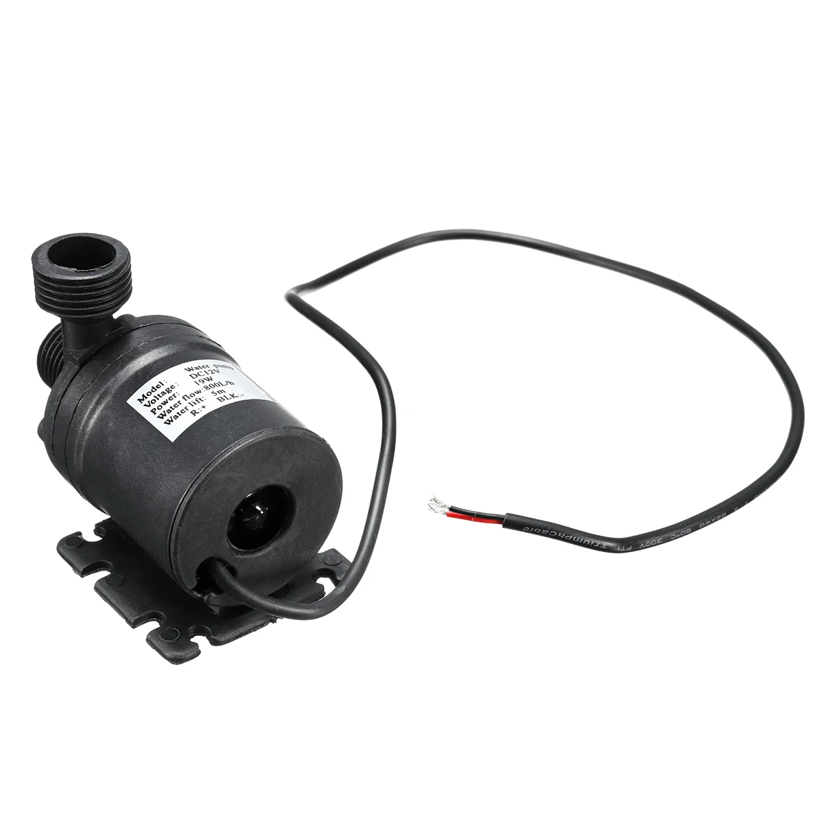 

DC 12V 5M 800L/H Portable Mini Brushless Motor Ultra-quiet Submersible Water Pump for Cooling System Fountains Heater