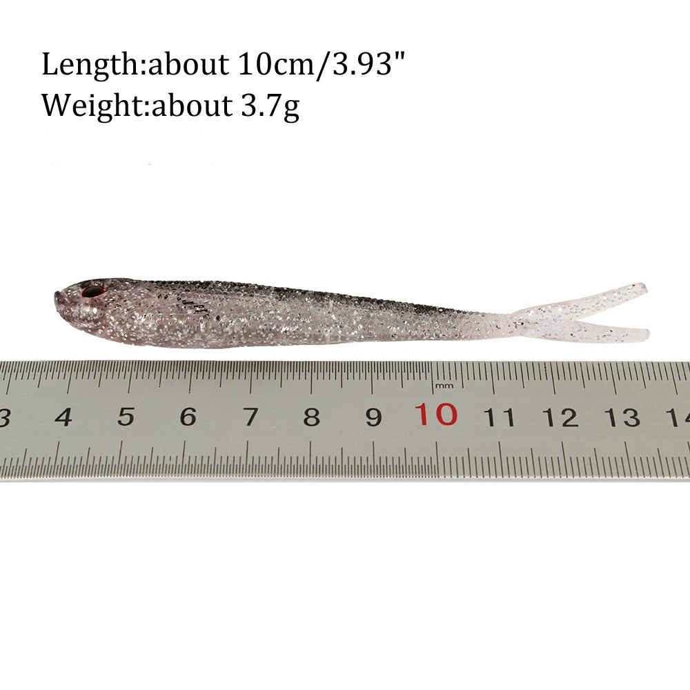 Японские мягкие силиконовые приманки Y Tail 5 шт./лот 10/13 см 3 7/7 г мягкая