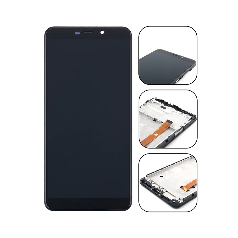 Цветной для Ulefone Power 3L ЖК-дисплей и сенсорный экран с рамкой 6 &quotдля замена экрана +
